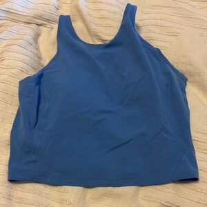 lululemon athletica Blue Tank Top